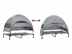 Clicnbuy Cama De Animales De Compañía|Cama Elevada para Perros Manual 127 x 81 x 108 cm