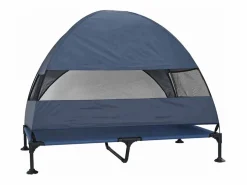 Cama Elevada para Perros Manual Azul marino 127 x 81 x 108 cm^Clicnbuy
