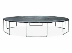 Sweeek Cama elástica con pack de accesorios, 490cm gris Gris antracita New