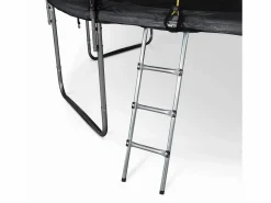Sweeek Cama elástica con pack de accesorios, 490cm gris Gris antracita New