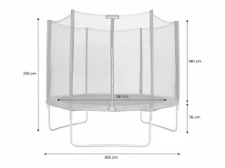Sweeek Cama Elástica|Cama elástica con protección red de 305cm