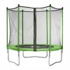 Habitat et jardin Cama elástica Yoopi - Ø 2.44 m - con red + escalera + cubierta de protección + kit de anclaje New