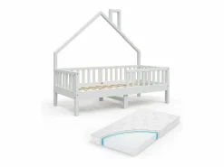 Vicco Cama en forma de casa 168x83x155 noemi Blanco New