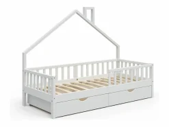 Vicco Cama en forma de casa 208x93x155 noemi Blanco New