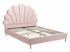 Vente-unique Cama Terciopelo|Cama en forma de concha de 140 x 190 cm en terciopelo - LIVAYA