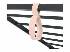 Cama Con Canapé|Cama Con Almacenaje|Cama infantil con somier de láminas 90x190 cm - Cama juvenil con estructura metálica - Terciopelo (sin colchón)