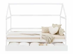 Cama infantil 207x158x97 cm blanca^ Clearance