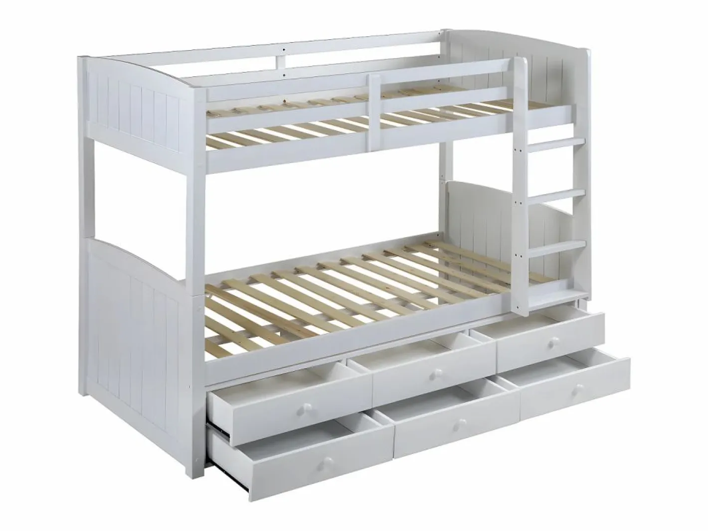 Cama litera separable ANCHISE - 90x190cm - - Ordenar^Vente-unique New