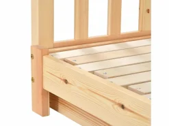 Cama nido - cama cabina para niños 90(180)x200cm en madera maciza - Natural^ModernLuxe