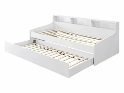Vente-unique Cama Con Almacenaje|Cama Infantil|cama nido 90 x 200 cm con almacenamiento - LUNOVICA