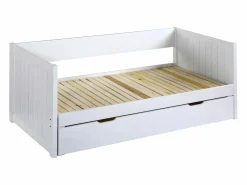 Vente-unique Cama nido ALFIERO 90 x 190 o 174 x 190 cm - Con almacenaje - Blanco Online