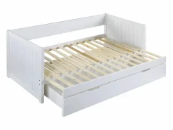 Vente-unique Cama nido ALFIERO 90 x 190 o 174 x 190 cm - Con almacenaje - Blanco Online