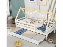 Cama nido 90x200cm con somier - cama cabina de madera maciza -^ModernLuxe Sale