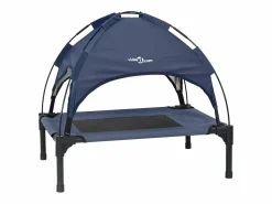 Cama para perro Azul marino m Acero^Clicnbuy Best