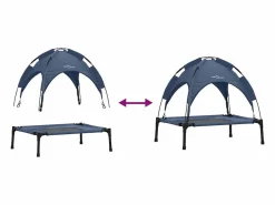 Cama para perro Azul marino s Acero^Clicnbuy Online