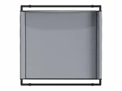 Clicnbuy Cama para perro l Tela Oxford y Acero Gris claro Best