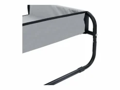 Clicnbuy Cama para perro l Tela Oxford y Acero Gris claro Best