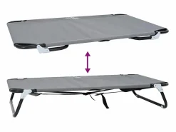 Cama para perro 105 x 65 x 18 cm Tela Oxford y Acero^Clicnbuy Outlet