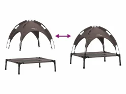 Clicnbuy Cama para perro Marrón m Acero Marru00f3n New