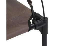 Clicnbuy Cama para perro Marrón s Acero Marru00f3n Sale