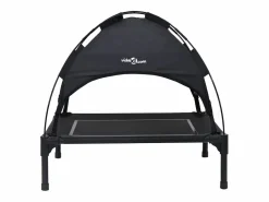 Clicnbuy Cama para perro s Acero Negro Online