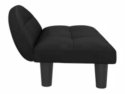 Cama para perros de terciopelo negra 70x52x30 cm^Clicnbuy