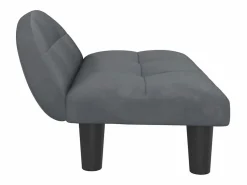 Cama para perros de terciopelo oscuro 70x52x30 cm^Clicnbuy Hot