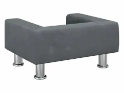 Cama para perros de terciopelo oscuro 50x40x26,5 cm^Clicnbuy Best