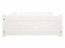 Clicnbuy Cama De Animales De Compañía|Cama para perros madera maciza de pino 105,5x75,5x28 cm