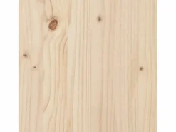 Clicnbuy Cama De Animales De Compañía|Cama para perros madera maciza de pino 65,5x50,5x28 cm