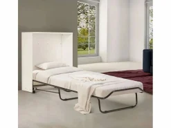 Cama plegable con colchón y lamas 80x190 Atena^LLB Online