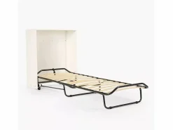 Cama plegable con colchón y lamas 80x190 Atena^LLB Online