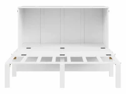 ModernLuxe Cama Abatible|Cama retráctil de madera 140x200 cm - con somier -