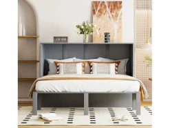 Cama retráctil de madera 140x200 cm - con somier -^ModernLuxe Clearance