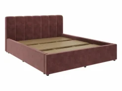 Cama tapizada Almo haaus, 200 x 160 cm, Morado^ Online