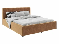 Cama tapizada Almo haaus, 200 x 160 cm, Beige Clearance