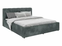 Somier - 160X200Cm|Cama tapizada Almo haaus, 200 x 160 cm, Menta