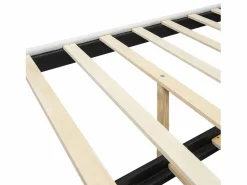 ModernLuxe Cama Diván|Cama Infantil|Cama tapizada de felpa 140x200 cm - con canapé extraíble - con somier de láminas de MDF -