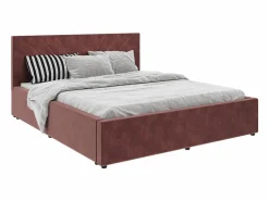 Cama tapizada Fargo haaus, 200 x 160 cm, Morado^ Hot