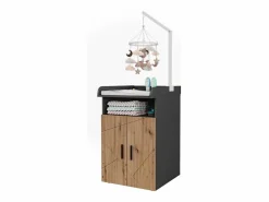 Vicco Cambiador antracita/artisan 60x68.1x97 irma Negro Online