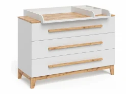 Vicco Cambiador /artesano 133.2x70x98 malia Blanco New