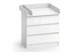 Vicco Mueble De Bebé|Cambiador / alto brillo 80x76x87 emma