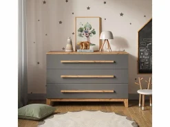 Vicco Mueble De Bebé|Cambiador /artisan 133.2x70x98 malia