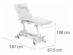 Helloshop26 Camilla De Masaje|Camilla de masaje eléctrica profesional camilla de masaje camilla de fisioterapia 2 motores 200 kg color 14_0007753