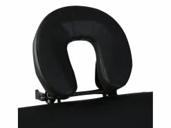 Helloshop26 Camilla de masaje plegable de 4 zonas con estructura de acero inoxidable color 02_0001890 Negro Discount