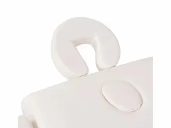 Helloshop26 Camilla de masaje plegable de 3 secciones 10 cm de grosor color 02_0001868 Blanco New