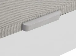 Ysmée Canapé abatible 120 x 200 cm - mate - HESTIA de YSMÉE Blanco