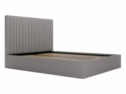 Canapé abatible 140 x 190 cm con cabecero de pana - SARAH^Vente-unique Outlet