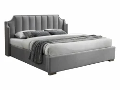 Canapé abatible 160 x 200 cm con cabecero curvo de terciopelo - TEOMIS^Vente-unique Clearance