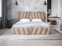 Vente-unique Cama Terciopelo|Canapé abatible 160 x 200 cm de terciopelo - LIDAMA de Pascal Morabito
